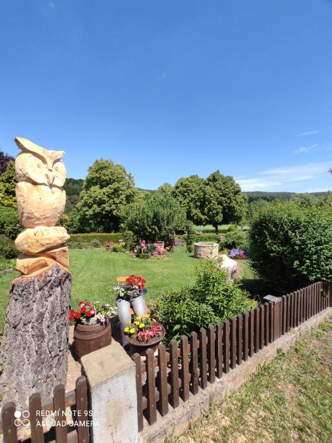 Ferienwohnung Rabelsdorf Pfarrweisach ภายนอก รูปภาพ